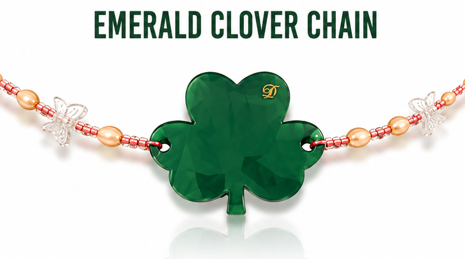 Emerald Clover Chain